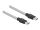 Delock USB 5 Gbps Kabel Typ-A Stecker zu Typ-A Stecker mit Metallmantel 2 m