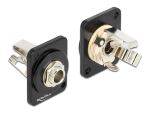 Delock D-Typ Modul 6,35 mm 3 Pin Klinkenbuchse zu...