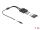 Delock Kabel DC 5,5 x 2,1 mm Stecker zu 3 x DC Buchse mit Schalter 1 m