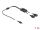 Delock Kabel USB Typ-A Stecker zu 2 x USB Typ-A Buchse mit Schalter 1 m