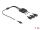 Delock Kabel USB Typ-A Stecker zu 3 x USB Typ-A Buchse mit Schalter 1 m