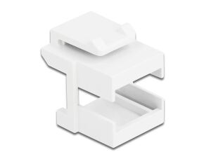 Delock Keystone Abdeckung weiß für LWL Kupplungen 10 Stück