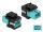 Delock Keystone Modul SC Simplex Buchse zu SC Simplex Buchse aqua / schwarz