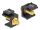 Delock Keystone Modul RP-SMA Buchse > RP-SMA Buchse schwarz