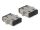 Delock LWL Kupplung SC Duplex Buchse zu SC Duplex Buchse Singlemode Metall