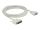 Delock Serielles Kabel D-Sub 25 Stecker zu D-Sub 9 Buchse 5 m