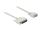 Delock Serielles Kabel D-Sub 25 Stecker zu D-Sub 9 Buchse 10 m
