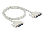 Delock Serielles Kabel D-Sub 37 Stecker zu Stecker 1 m