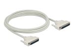 Delock Serielles Kabel D-Sub 37 Stecker zu Stecker 3 m