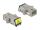 Delock LWL Kupplung mit Laserschutzklappe SC Simplex Buchse zu SC Simplex Buchse Multimode beige