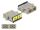 Delock LWL Kupplung mit Laserschutzklappe SC Duplex Buchse zu SC Duplex Buchse Multimode beige