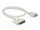 Delock Serielles Kabel D-Sub 25 Stecker zu D-Sub 9 Buchse 0,5 m