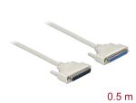 Delock Serielles Kabel D-Sub 37 Stecker zu Buchse 0,5 m
