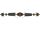 Delock Kabelverbinder für Außenbereich 2 Pin, IP68 wasserdicht, schraubbar, Kabeldurchmesser 4,5 - 7,5 mm schwarz