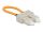 Delock LWL Loopback Adapter SC / OM1 Multimode beige