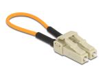 Delock LWL Loopback Adapter LC / OM1 Multimode beige