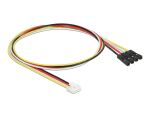 Delock Conversion IOT Grove Kabel 4 Pin Stecker zu 4 x Jumper Buchse 50 cm