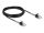 Delock Kabel RJ45 Stecker zu RJ45 Stecker mit Knickschutz Cat.6A 5 m schwarz