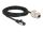 Delock Kabel RJ45 Stecker zu Keystone Modul RJ45 Buchse Cat.6A 3 m schwarz