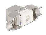 Delock Keystone Modul RJ45 Buchse zu LSA Cat.6A werkzeugfrei geschirmt