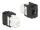 Delock Keystone Modul RJ45 Buchse zu LSA Cat.6A 180° werkzeugfrei