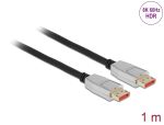 Delock DisplayPort Kabel 8K 60 Hz 1 m