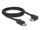 Delock DisplayPort Kabel Stecker gerade zu Stecker 90° links gewinkelt 8K 60 Hz 2 m