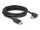 Delock DisplayPort Kabel Stecker gerade zu Stecker 90° links gewinkelt 8K 60 Hz 5 m