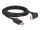 Delock DisplayPort Kabel Stecker gerade zu Stecker 90° unten gewinkelt 8K 60 Hz 3 m
