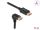 Delock DisplayPort Kabel Stecker gerade zu Stecker 90° unten gewinkelt 8K 60 Hz 5 m