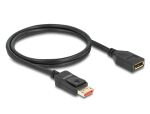 Delock DisplayPort Verlängerungskabel 8K 60 Hz 1 m