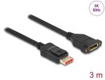 Delock DisplayPort Verlängerungskabel zum Einbau 8K 60 Hz 3 m