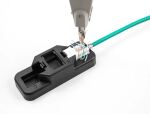 Delock Keystone LSA Set mit Auflegehalterung RJ45 / RJ11 Cat.6 schwarz