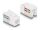 Delock Keystone LSA Set mit Auflegehalterung RJ45 / RJ11 Cat.6 schwarz