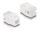Delock Keystone LSA Set mit Auflegehalterung RJ45 / RJ11 Cat.6 schwarz