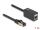 Delock Netzwerk Verlängerungskabel RJ45 Stecker zu RJ45 Buchse Cat.8.1 S/FTP 1 m schwarz