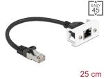 Delock Easy 45 Netzwerk Verlängerungskabel S/FTP...