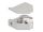 Delock Hutschienenadapter mit Keystone IEC Buchse zu Terminalblock