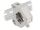 Delock Hutschienenadapter mit Keystone F Buchse zu F Buchse