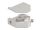 Delock Hutschienenadapter mit Keystone F Buchse zu F Buchse