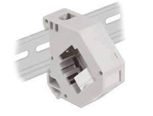 Delock Hutschienenadapter mit Keystone USB 2.0 Typ-A Buchse zu USB 2.0 Typ-A Buchse