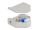 Delock Hutschienenadapter mit Keystone SC Simplex Buchse zu SC Simplex Buchse blau