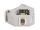 Delock Hutschienenadapter mit Keystone SC Simplex Buchse zu SC Simplex Buchse beige
