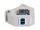 Delock Hutschienenadapter mit Keystone LC Duplex Buchse zu LC Duplex Buchse blau
