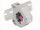 Delock Hutschienenadapter mit Keystone LC Duplex Buchse zu LC Duplex Buchse violett