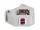 Delock Hutschienenadapter mit Keystone LC Duplex Buchse zu LC Duplex Buchse violett