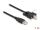 Delock Kabel USB 2.0 Typ-A Stecker zu Typ-B Stecker mit Schrauben 1 m
