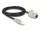 Delock Kabel RJ45 Stecker feldkonfektionierbar zu Keystone Modul RJ45 Buchse Cat.6A 2 m