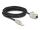 Delock Kabel RJ45 Stecker feldkonfektionierbar zu Keystone Modul RJ45 Buchse Cat.6A 5 m
