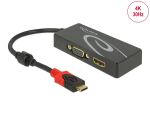 Delock USB Type-C™ Splitter (DP Alt Mode) > 1 x HDMI + 1 x VGA out